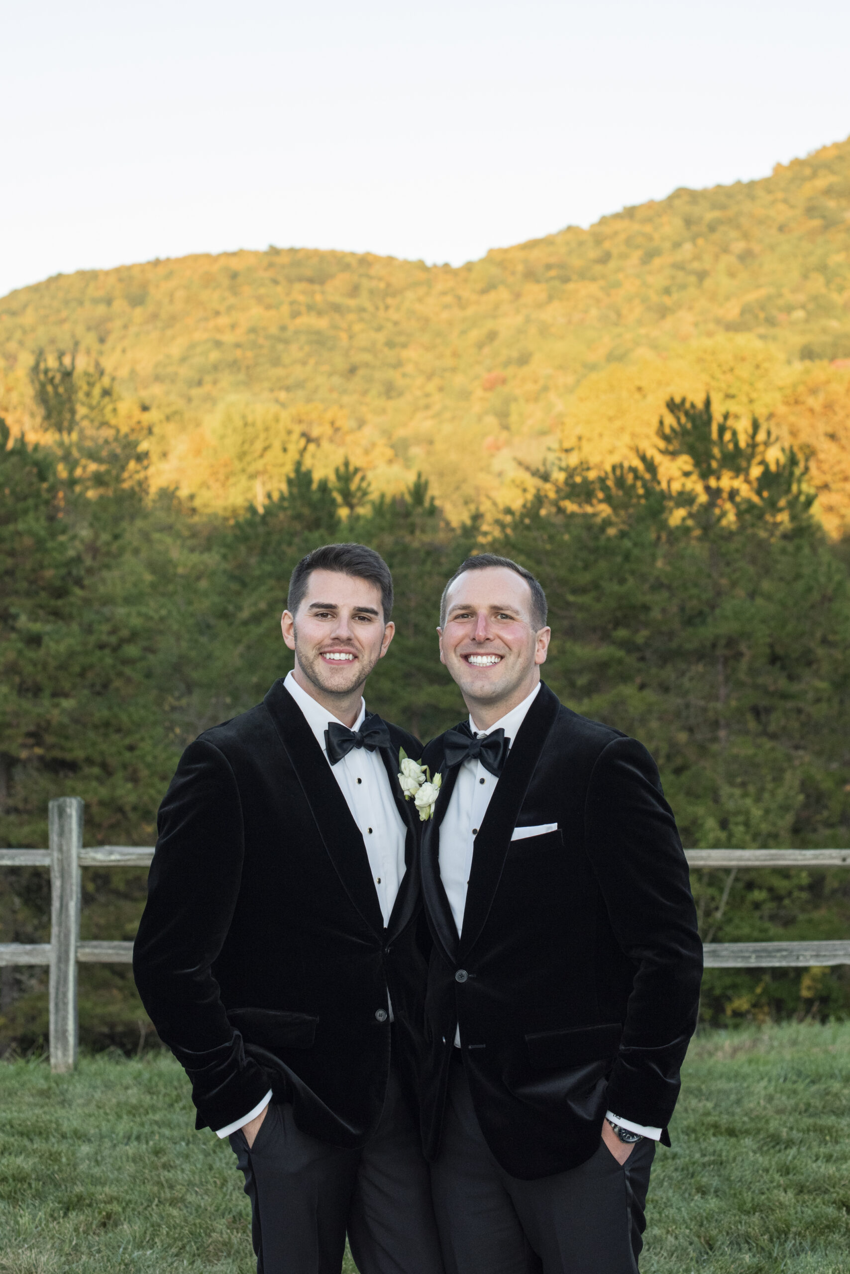 Couples portrait at Chestnut Ridge Wedding Photography in Asheville, NC