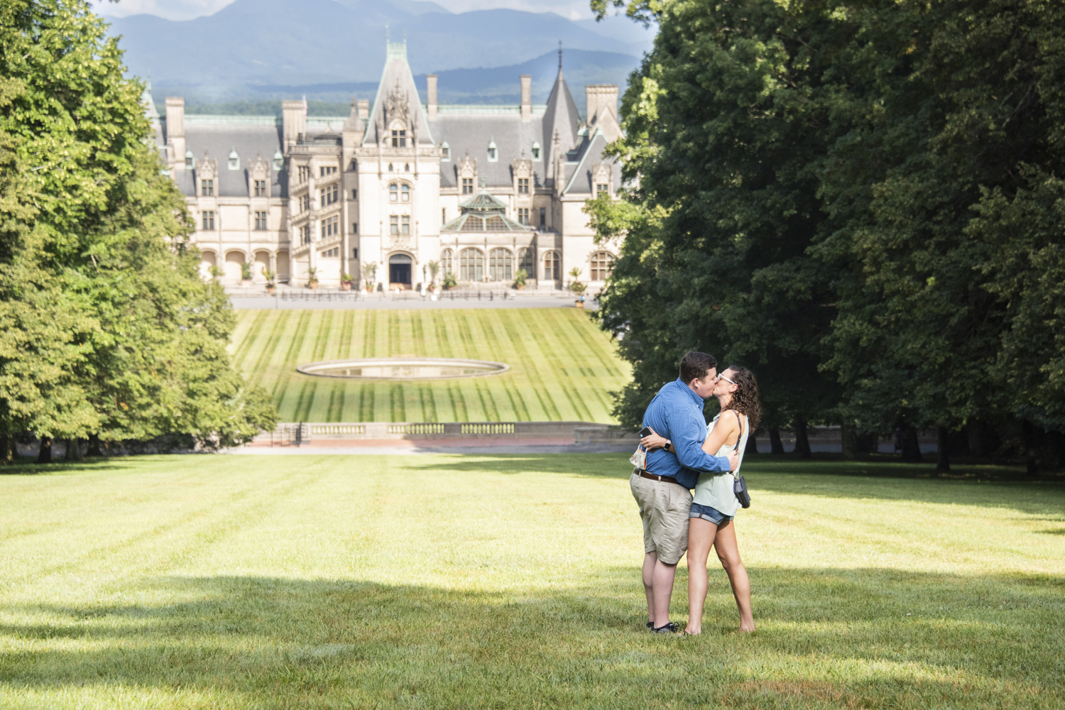 Biltmore Engagement Photographer proposal photography