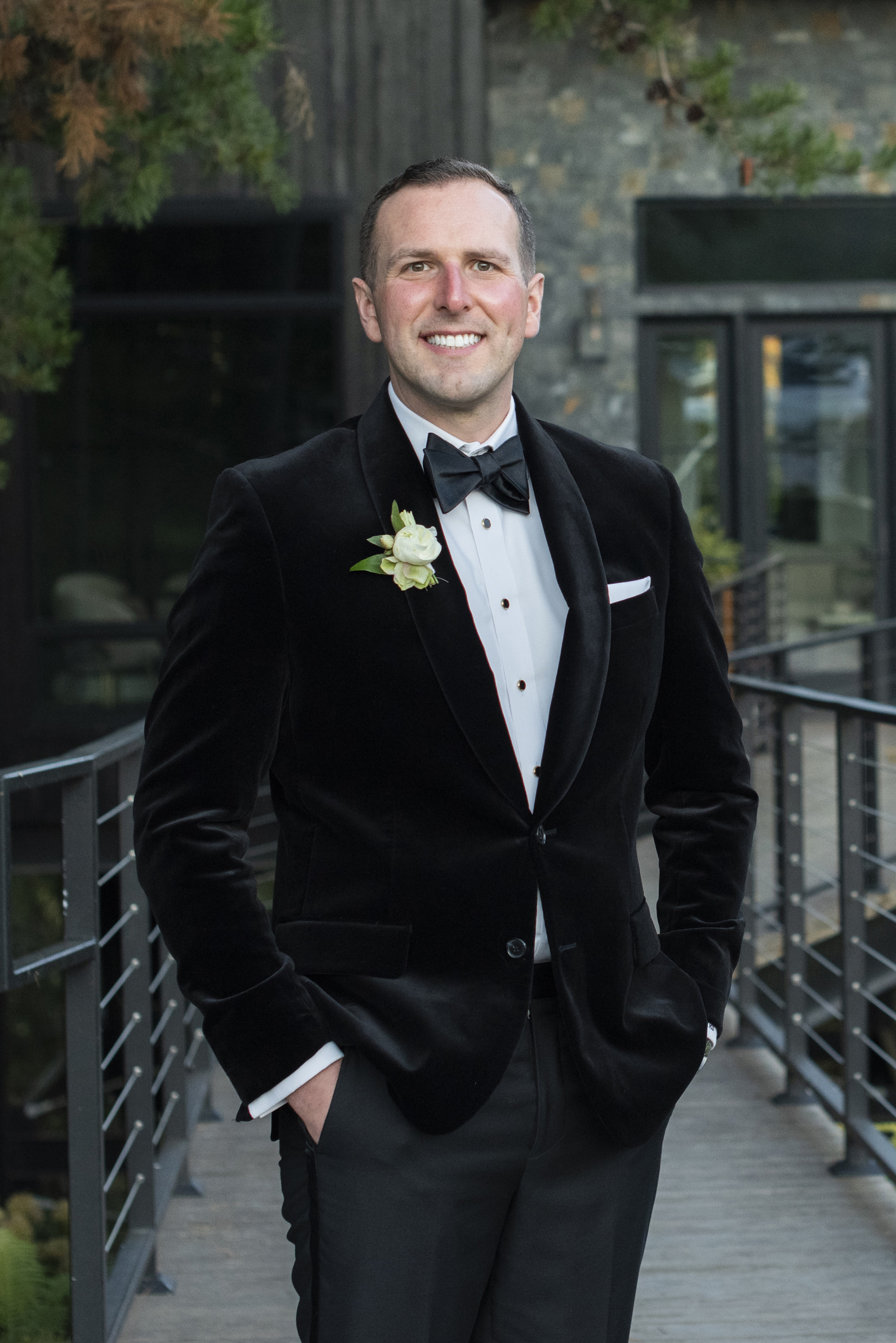 Groom portrait at Chestnut Ridge Wedding Photography in Asheville, NC