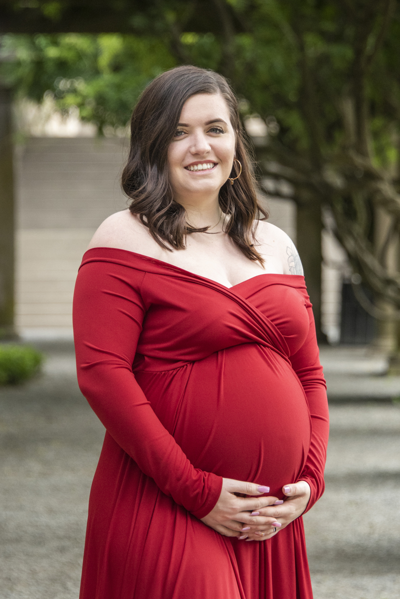 Maternity photo at Asheville Maternity Photography