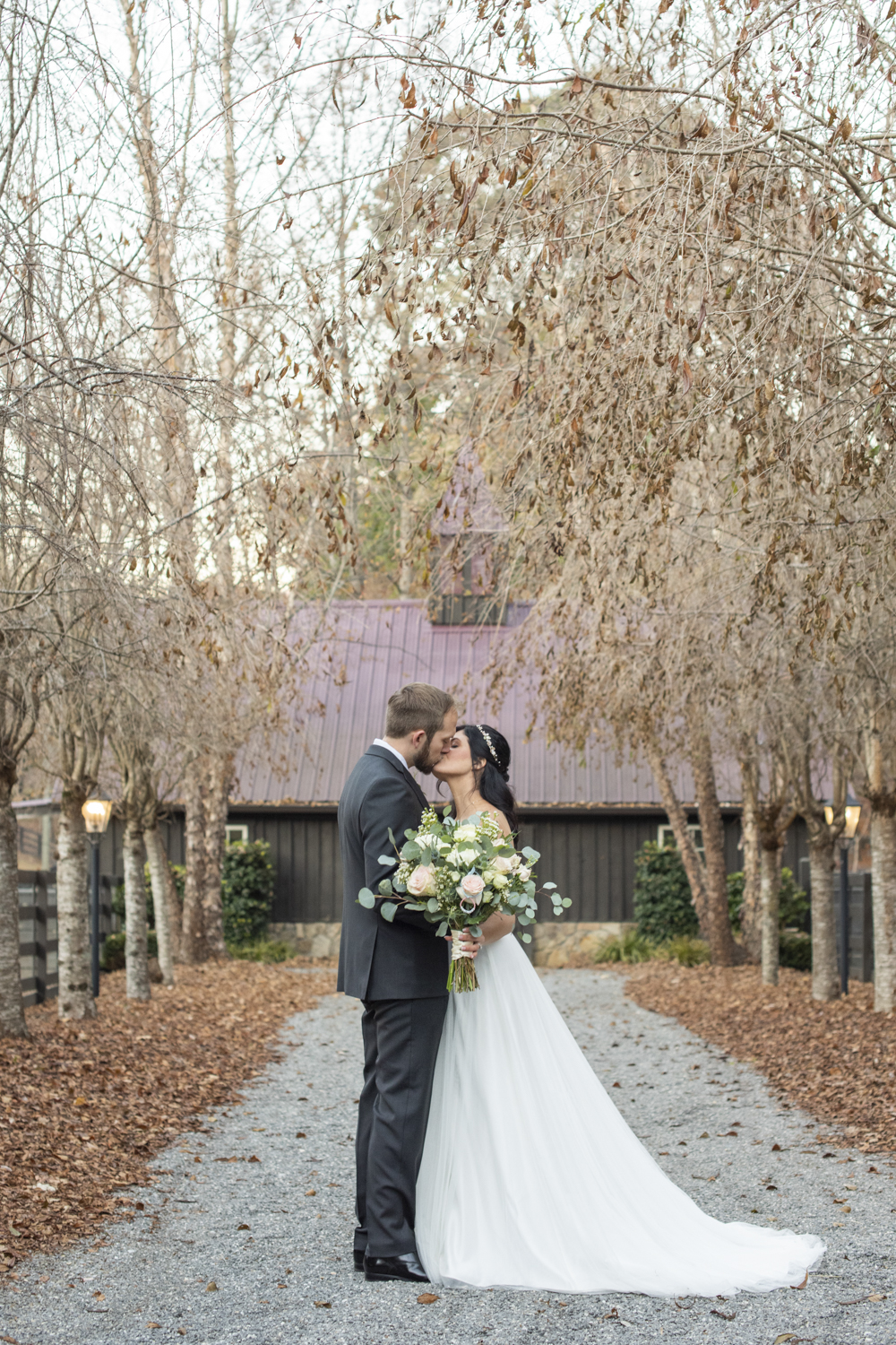 Couple kissing