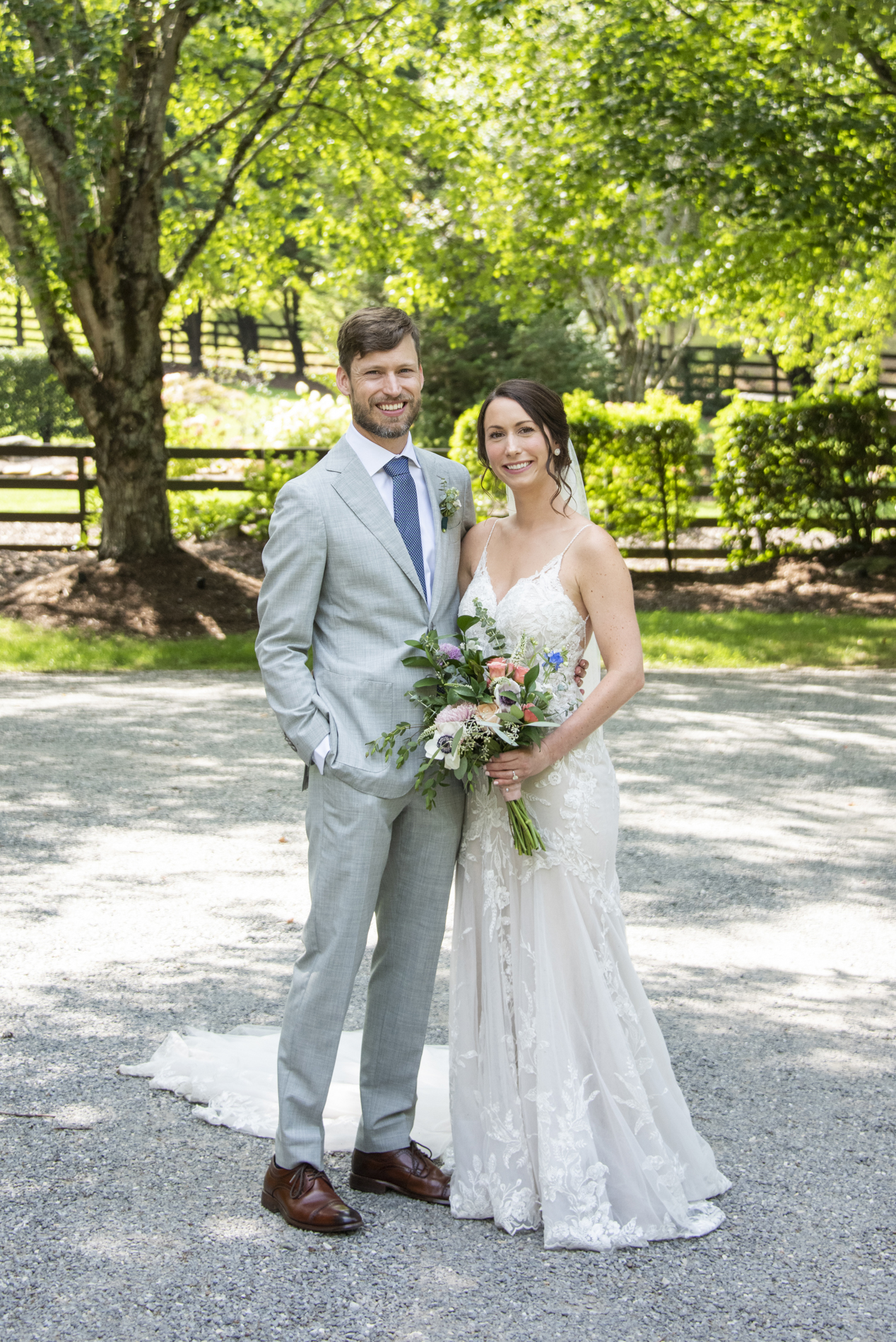 Wedding portrait with Hawkesdene Wedding Photographer