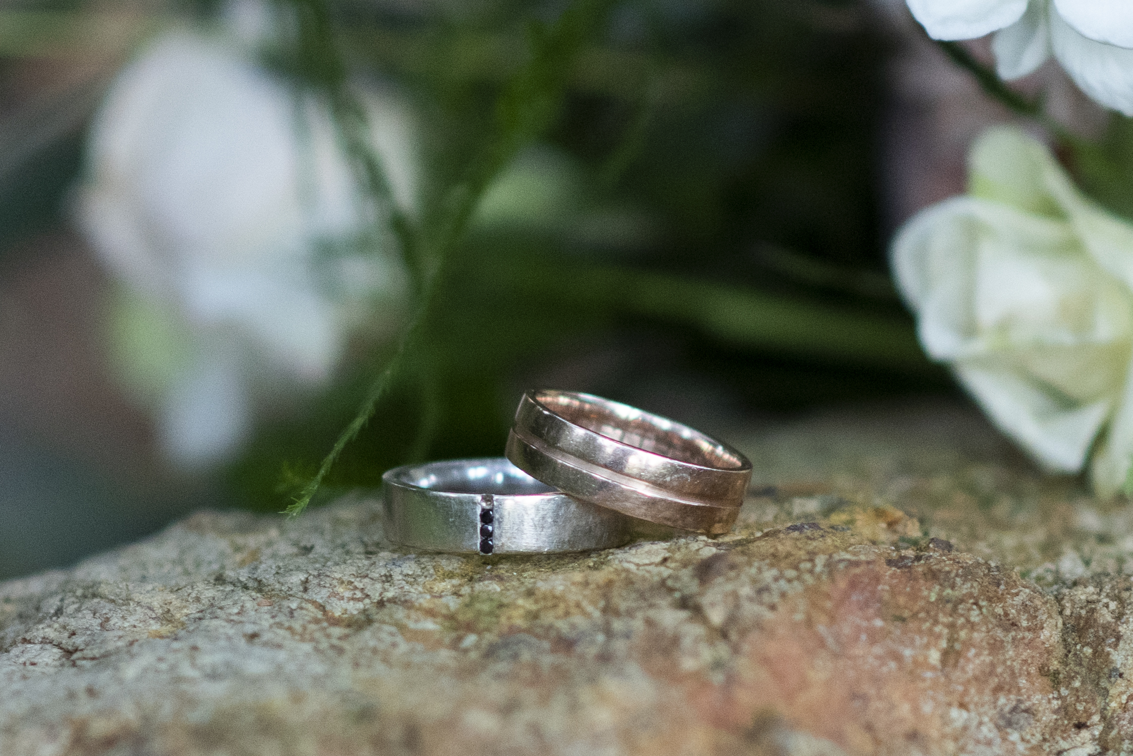 Wedding rings in Asheville, NC