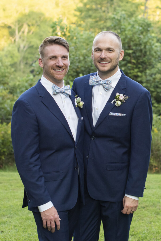 Wedding portrait at Twisty Maple in Asheville, NC