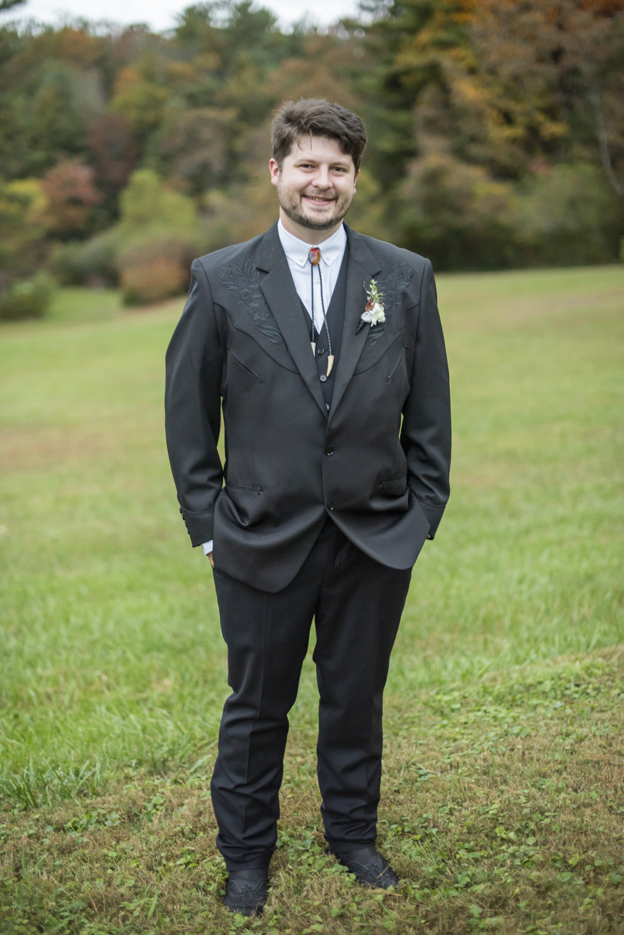 Groom portrait