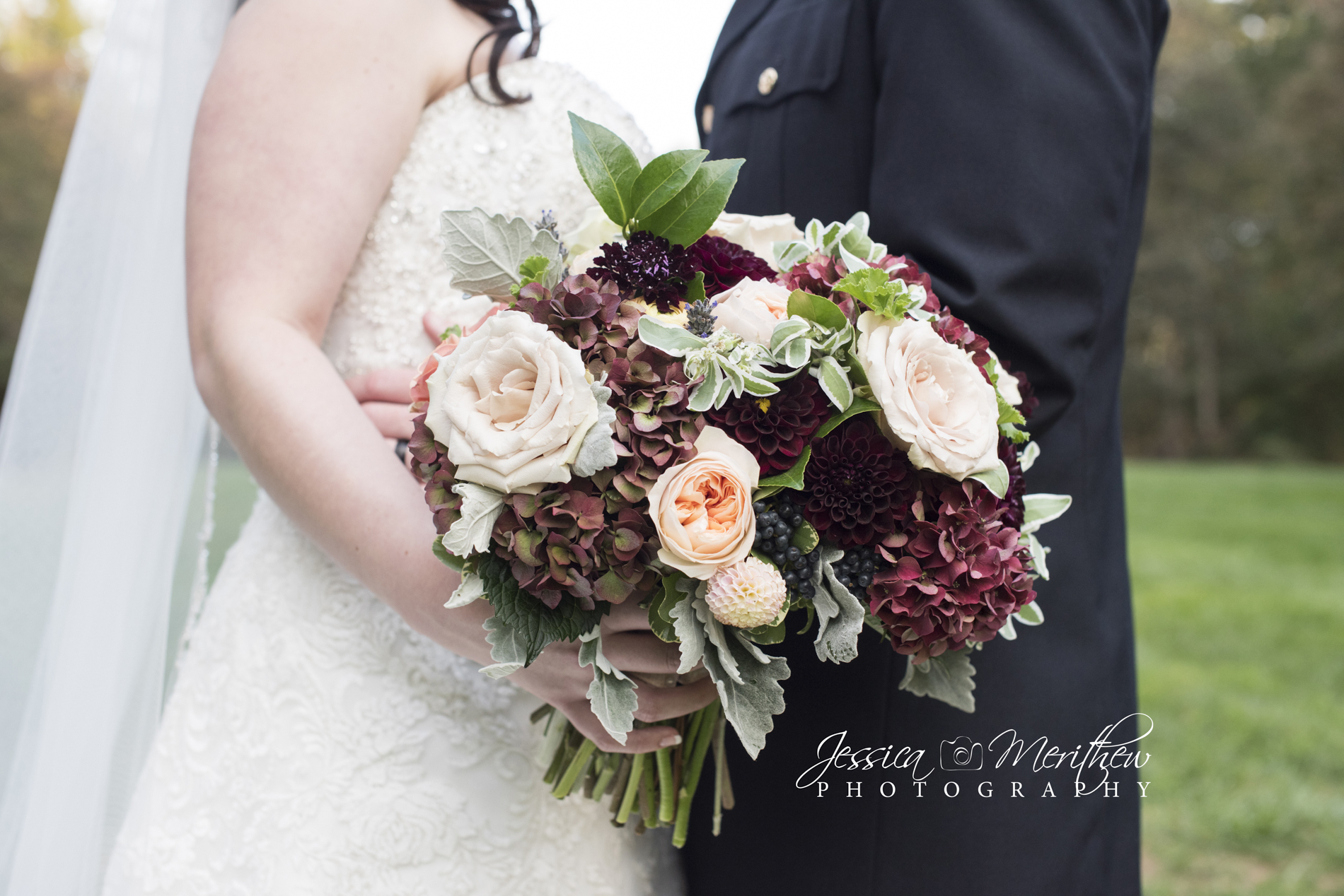 Wedding bouquet at Biltmore Estate wedding photography