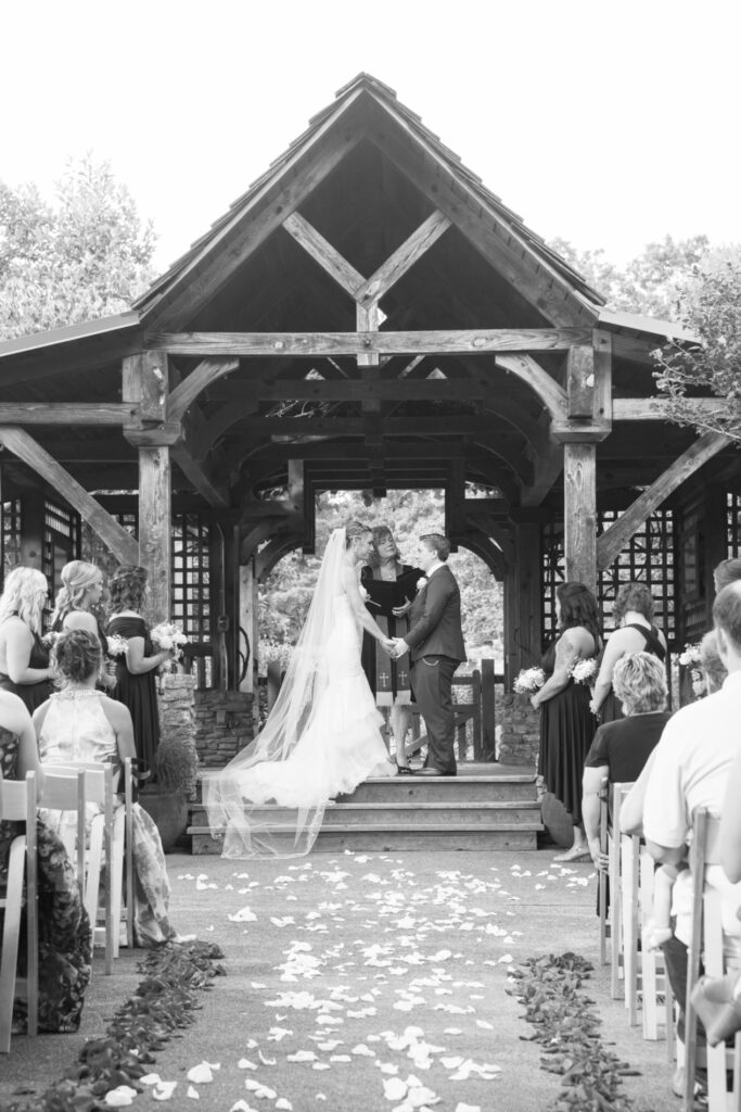 NC Arboretum Wedding ceremony LGBTQ