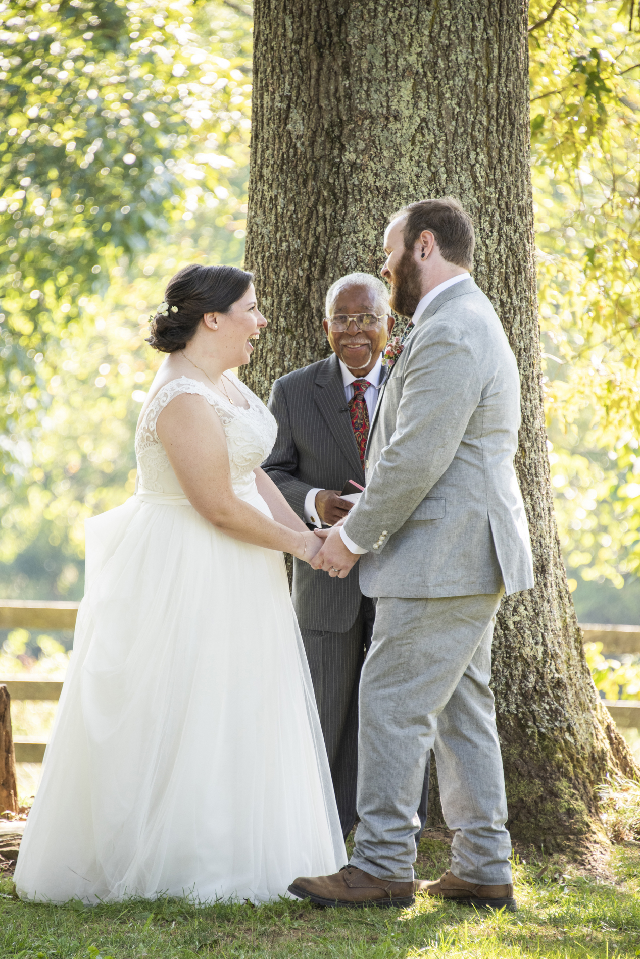 Yesterday Spaces Asheville wedding ceremony