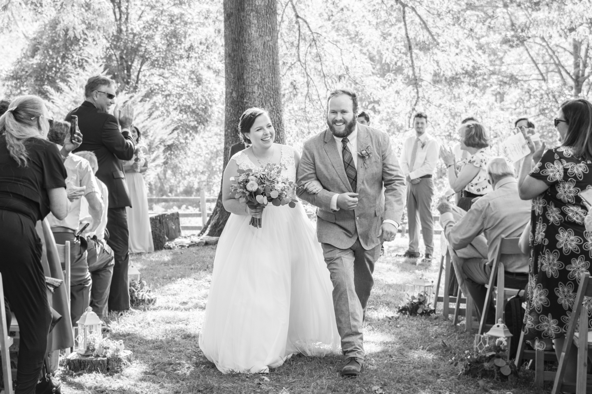 Yesterday Spaces Asheville wedding ceremony