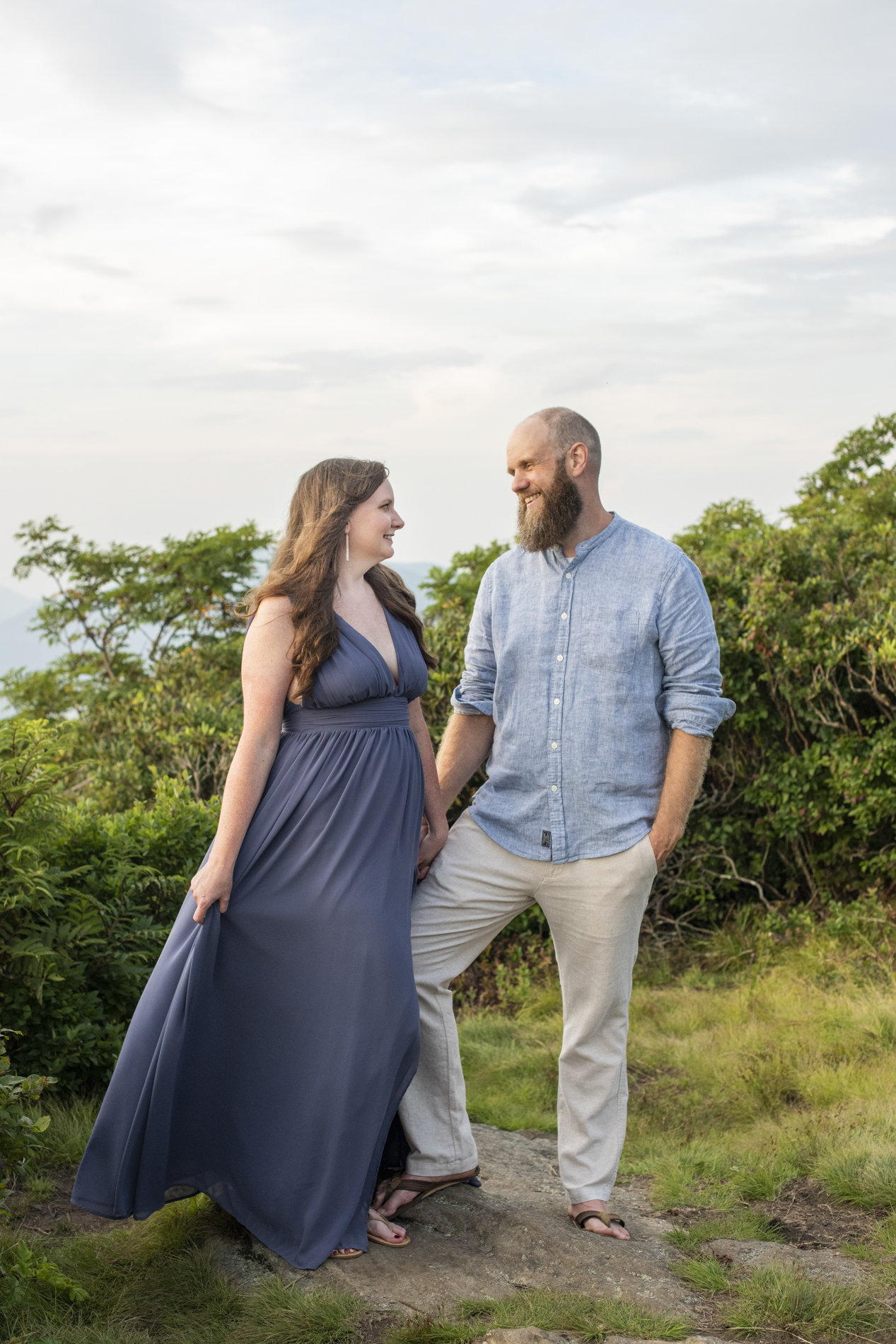 Craggy Gardens Engagement Photos