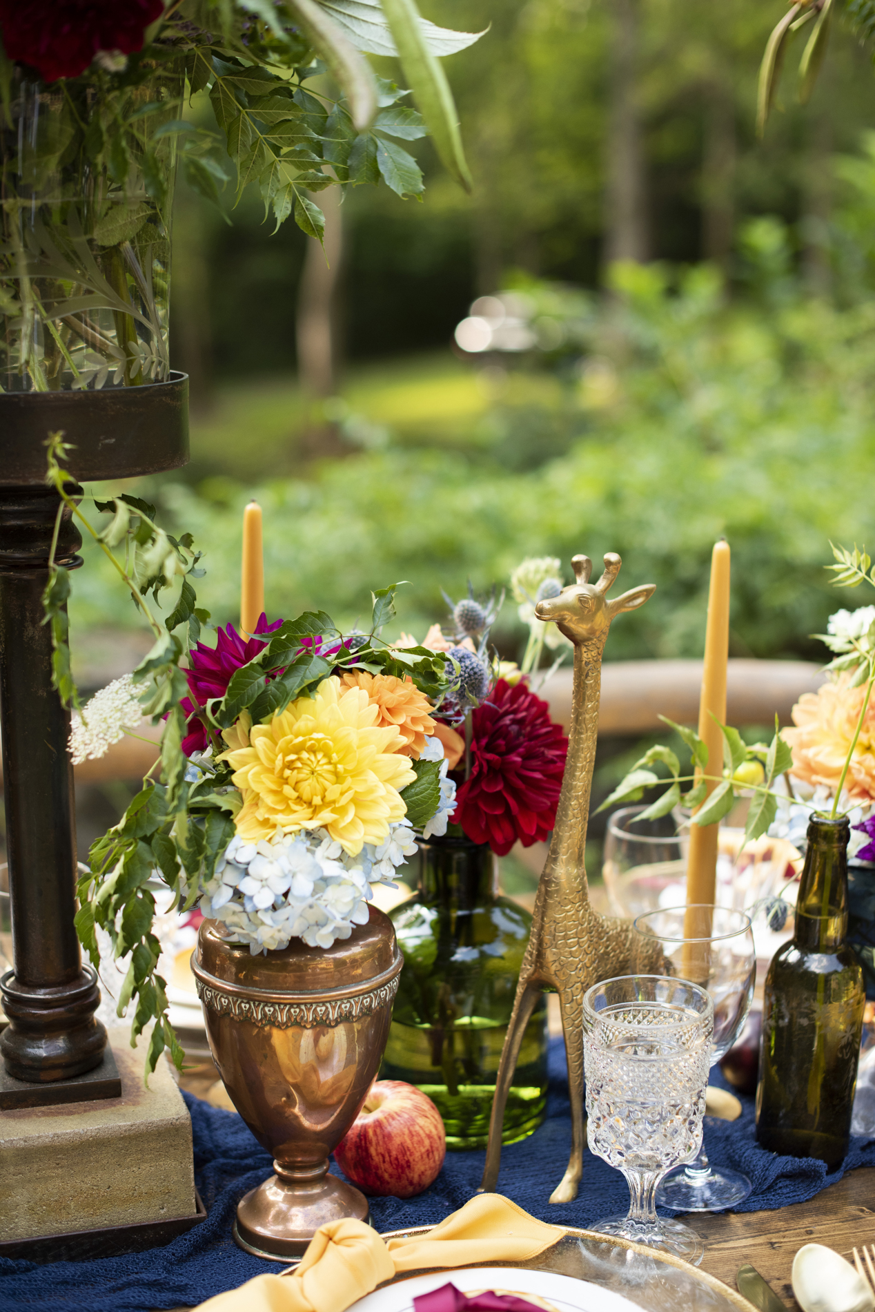 Douglas Ellington House Wedding table scape