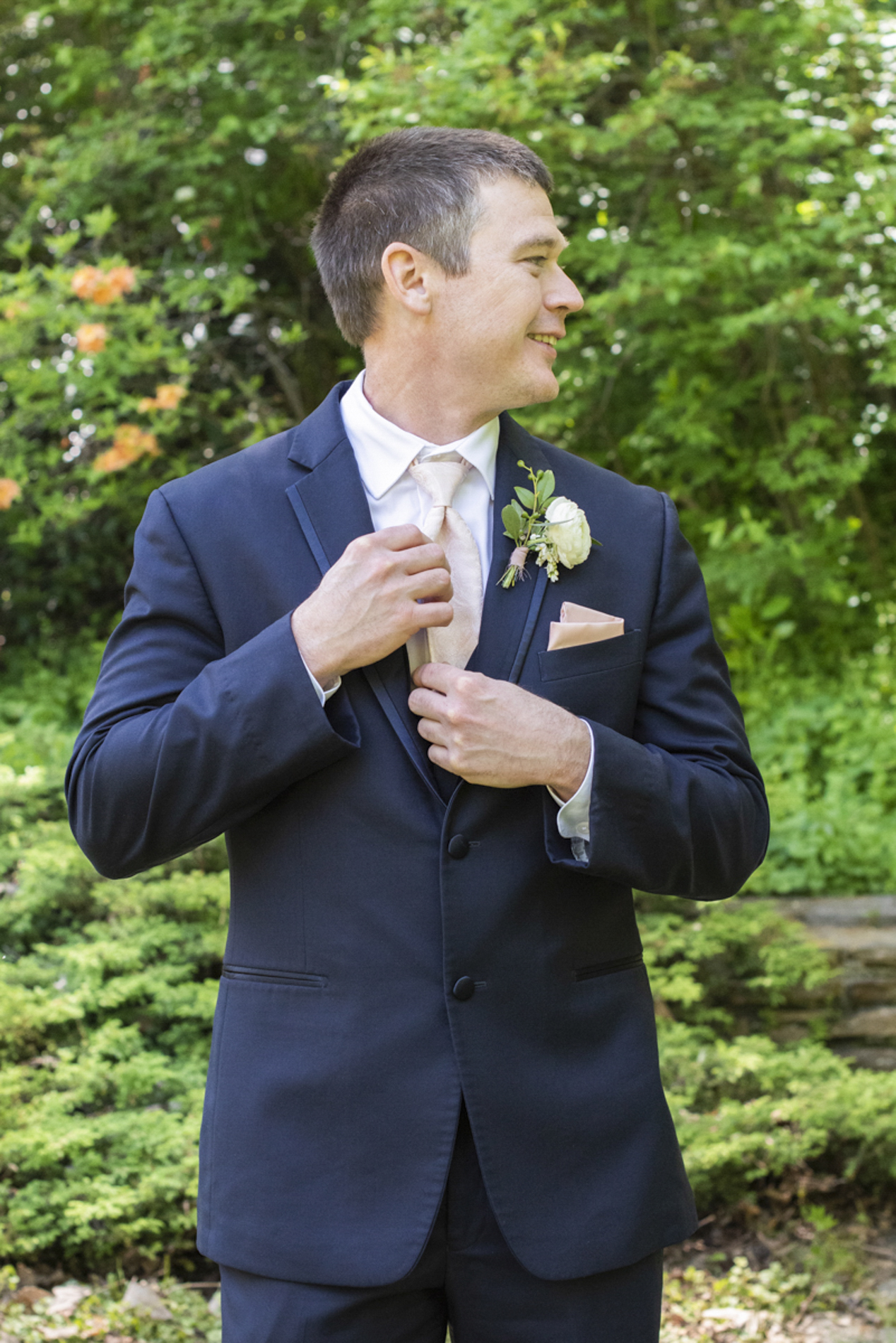 Groom portrait