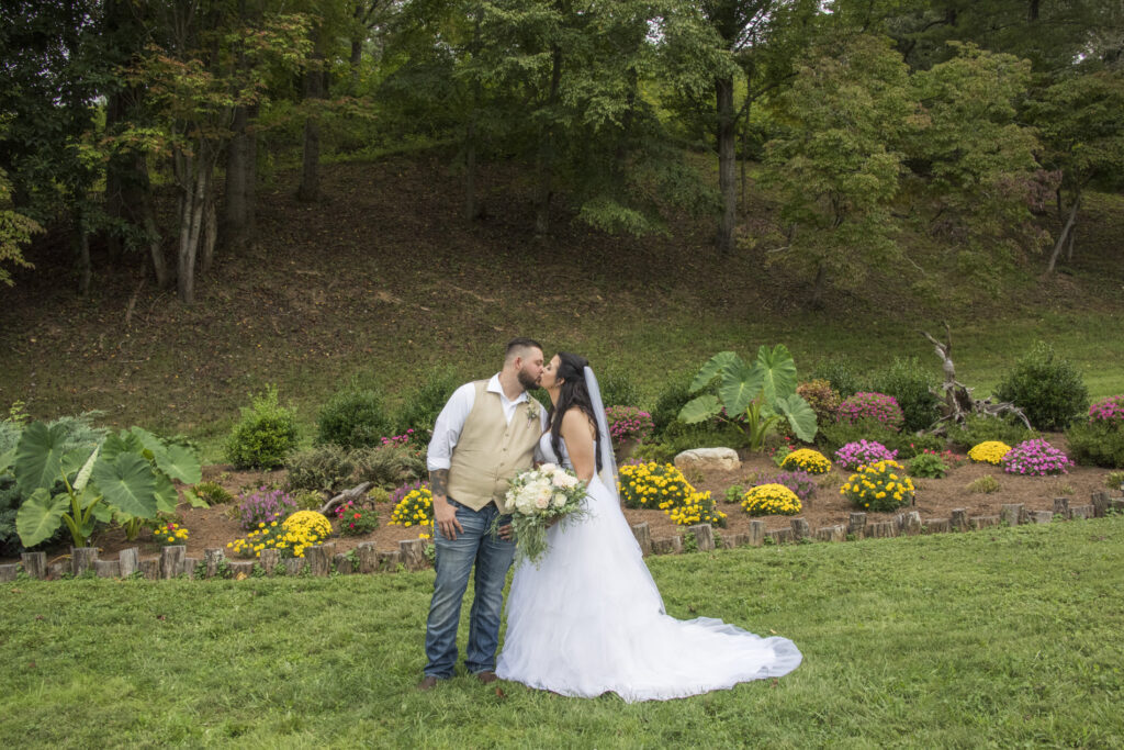 Couple kissing