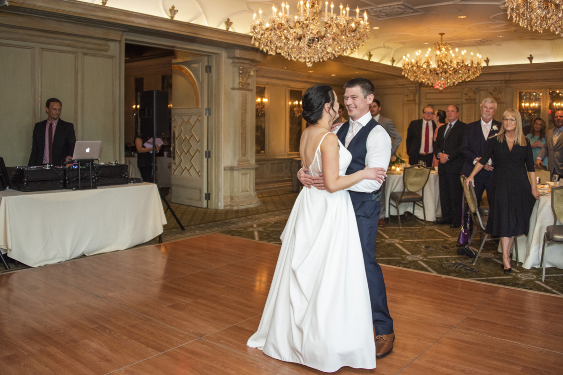 First dance at Grand Bohemian Asheville Wedding