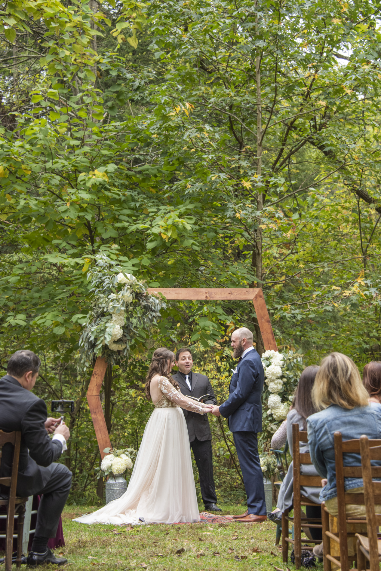 Asheville botanical gardens wedding