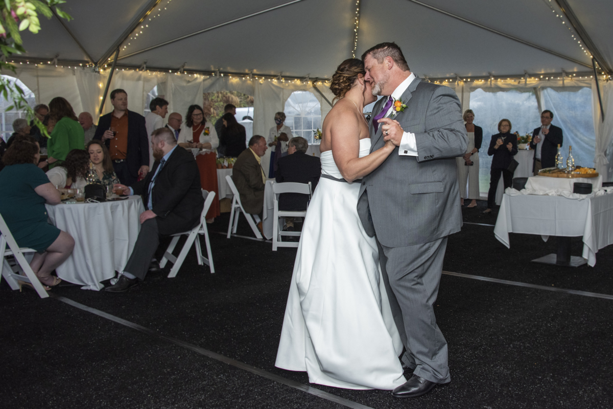 Couple's first dance at Connestee Falls Wedding