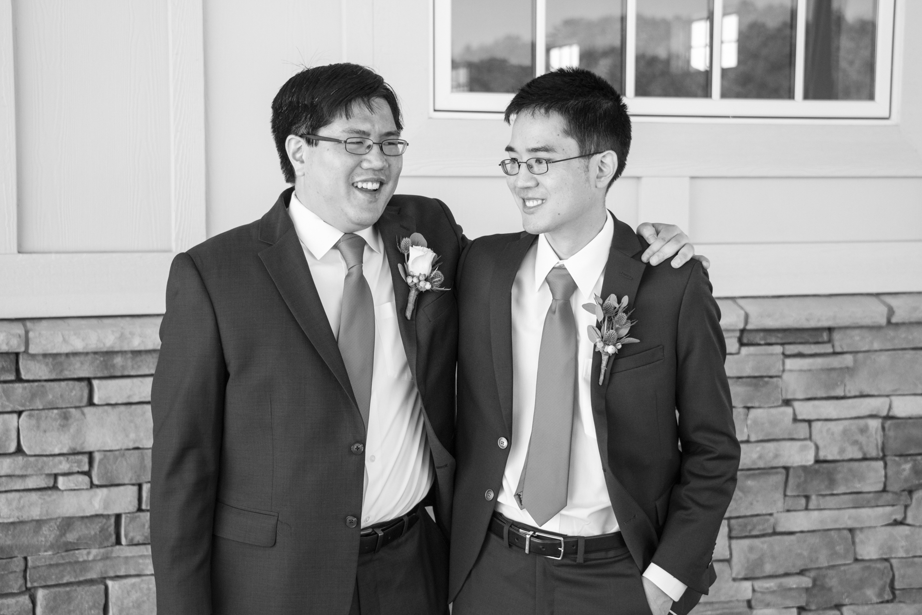 Groom and best man