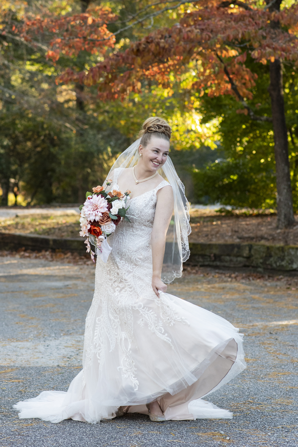 Bridal portrait at Kanuga Wedding