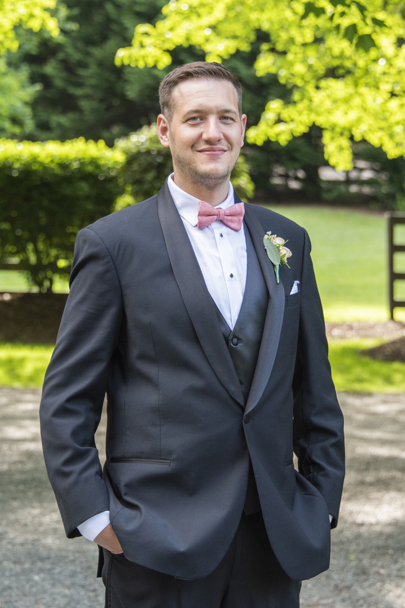 Groom portrait