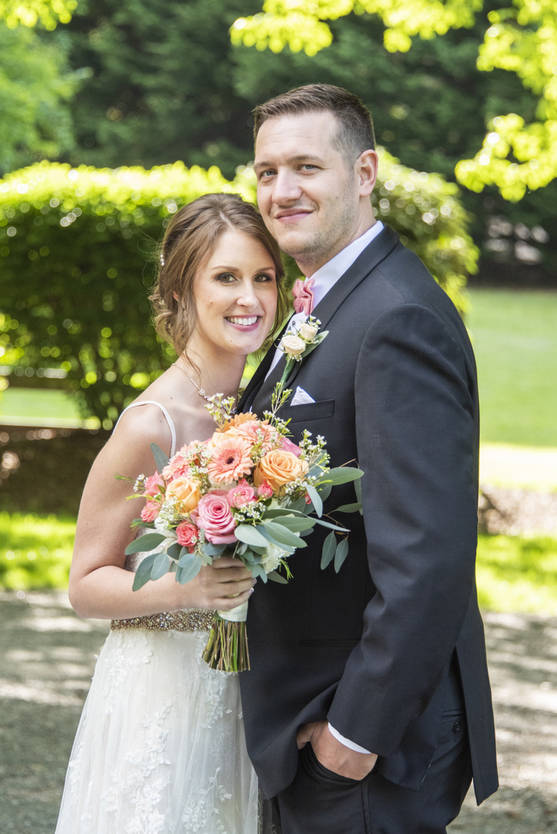 Wedding portrait at Hawkesdene Wedding