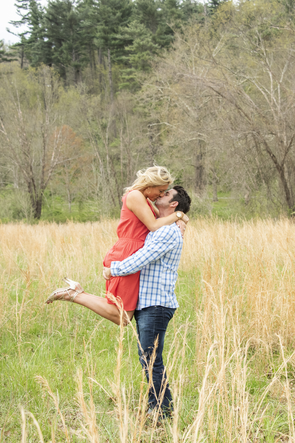 Couple kissing
