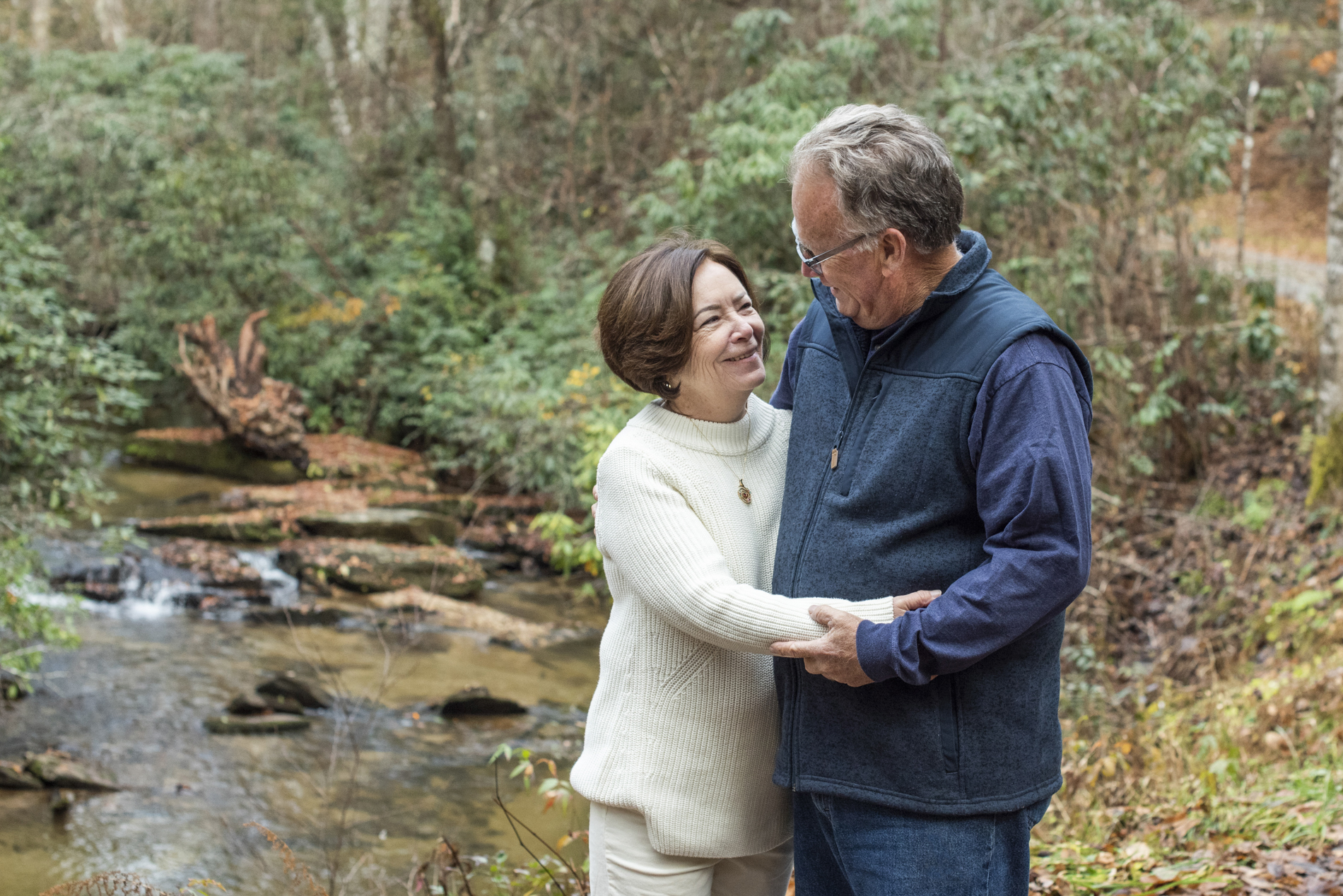 grandparents during Brevard Photography