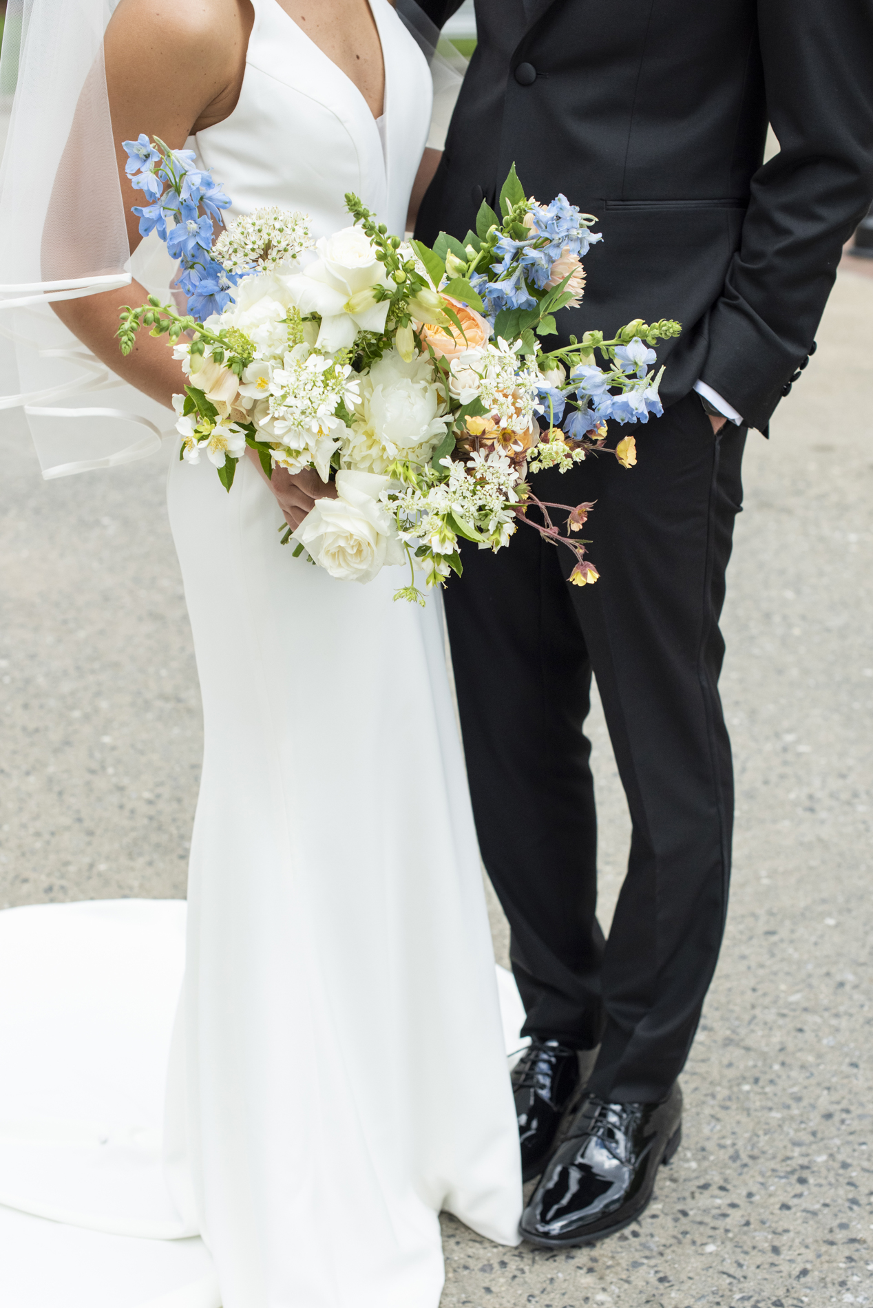Couple wedding attire
