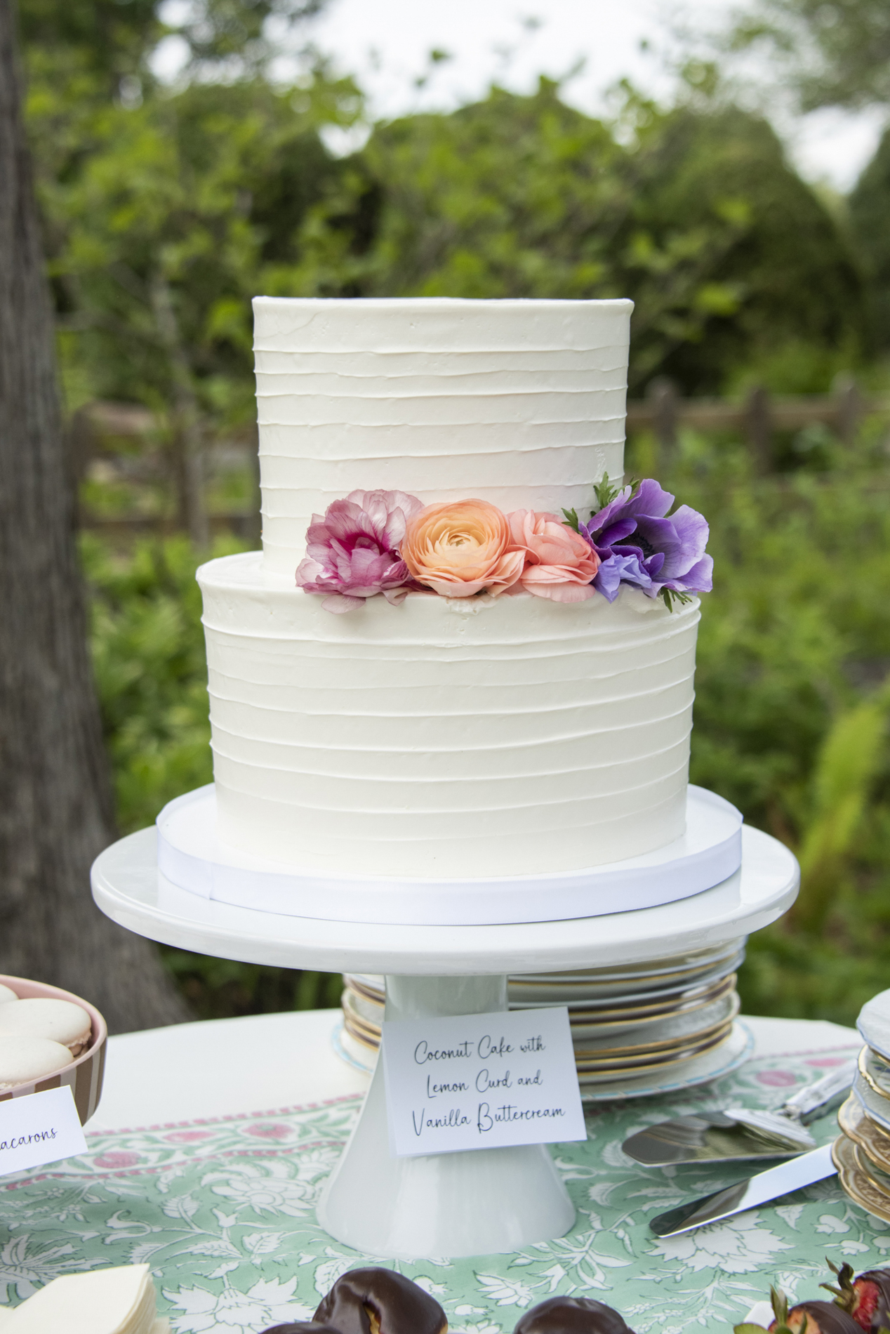 Spring wedding cake