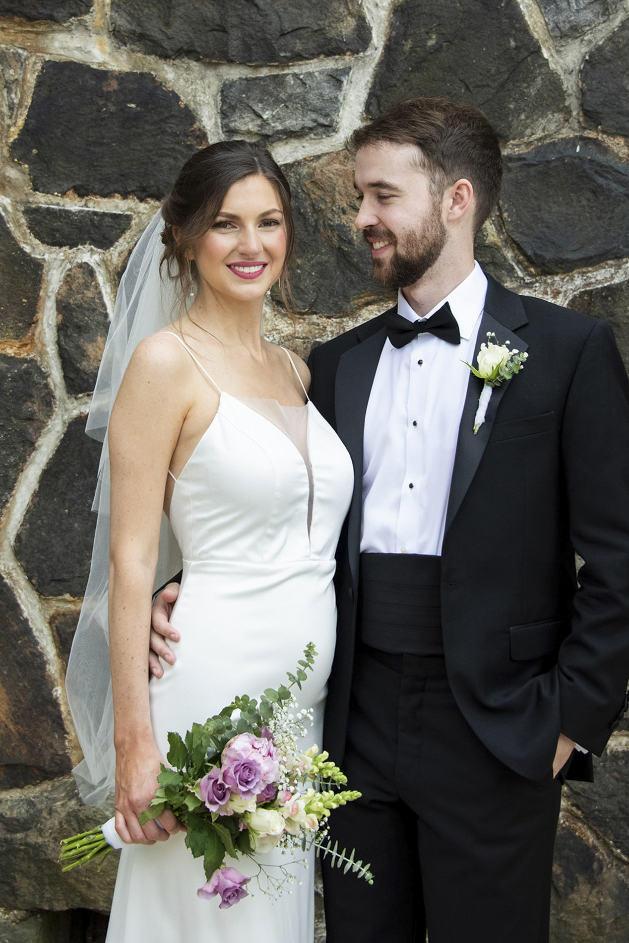Couple portrait at Homewood Asheville wedding