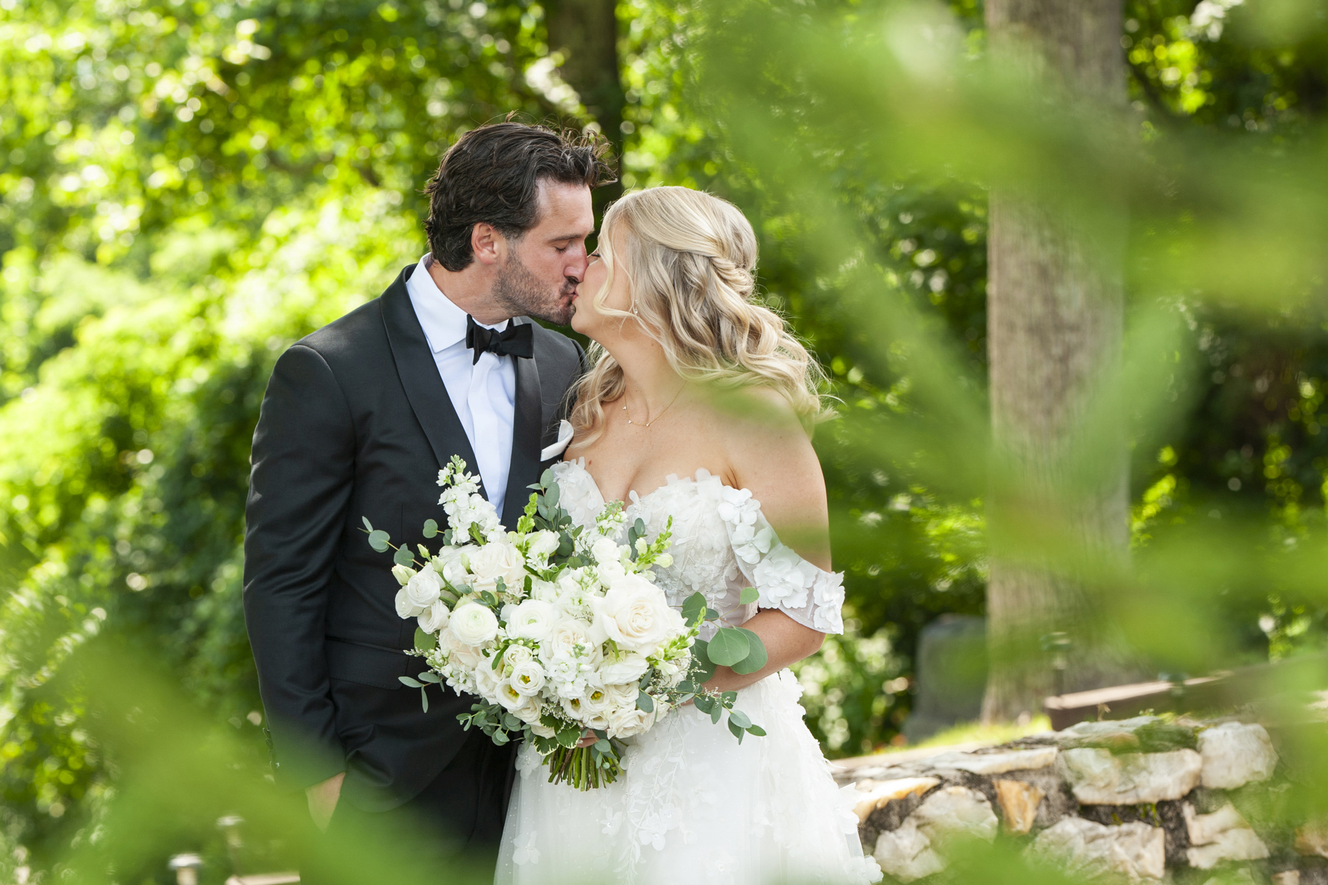 Couple kissing