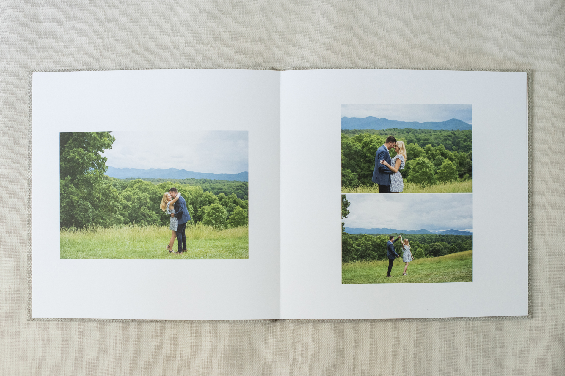 Biltmore Estate engagement guestbook