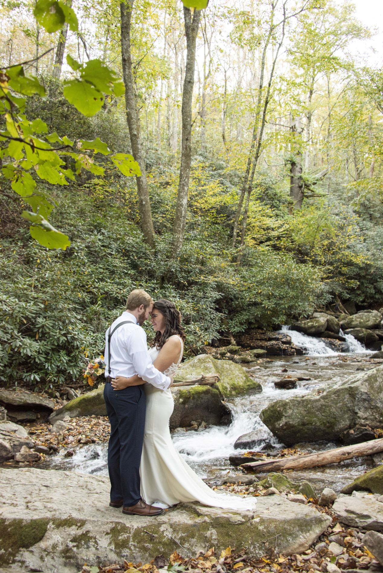 Affordable Wedding Venues Asheville NC laughing waters