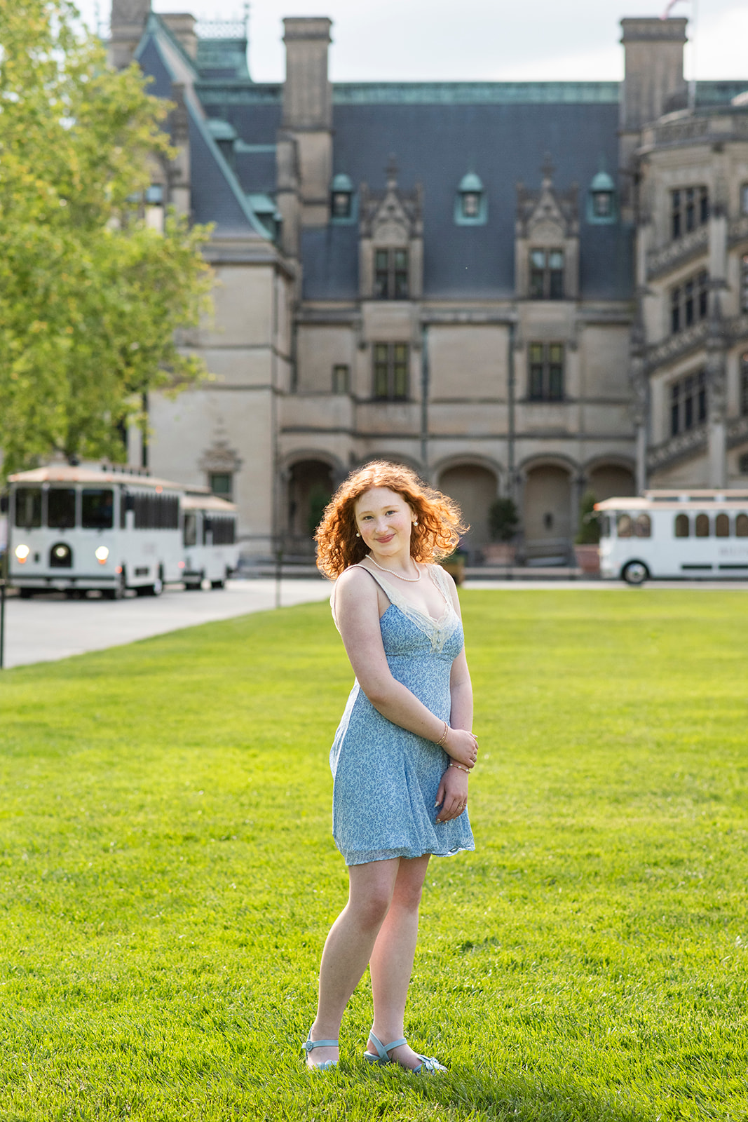 senior portrait biltmore estate