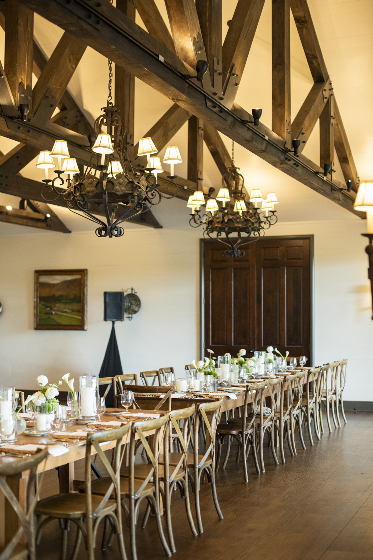 Wedding reception at Old Edwards Club in Cashiers, NC